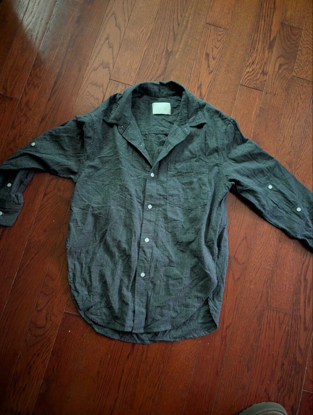 Citizens Of Humanity Grey Button-Down Shirt